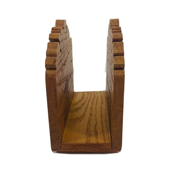 Handmade Wooden Etched Napkin Holder 3D Berries Kitchen Decor Farmhouse Country - Picture 4 of 9